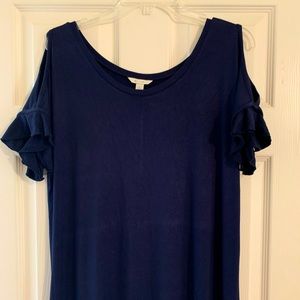 Cato| Navy blue maxi dress